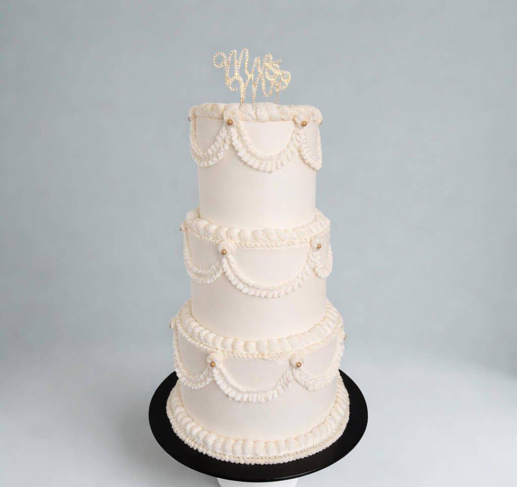 Vintage Wedding Cake